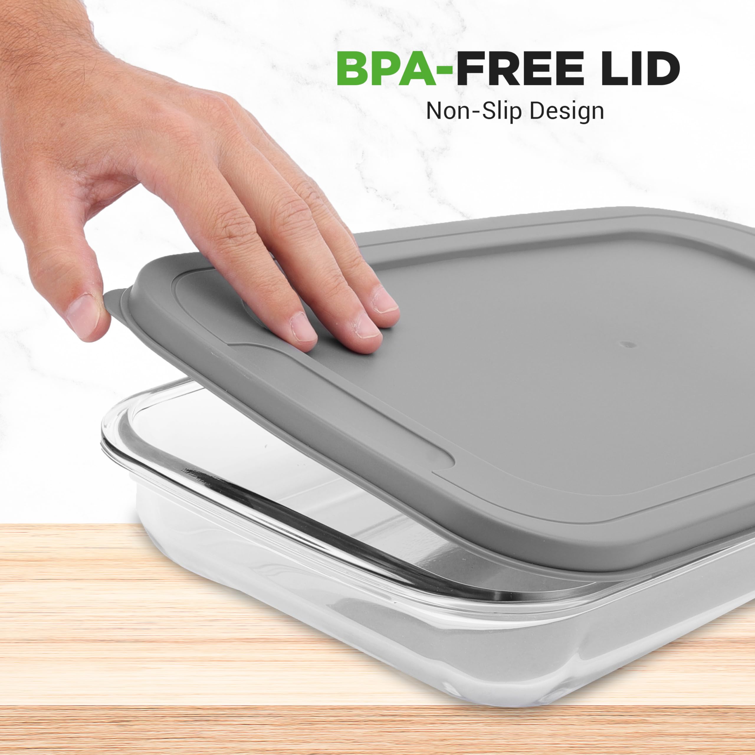NutriChef stacked dishes demonstrating space-saving storage benefit
