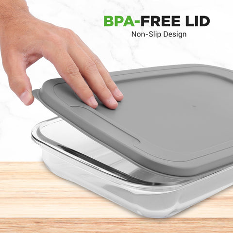NutriChef stacked dishes demonstrating space-saving storage benefit