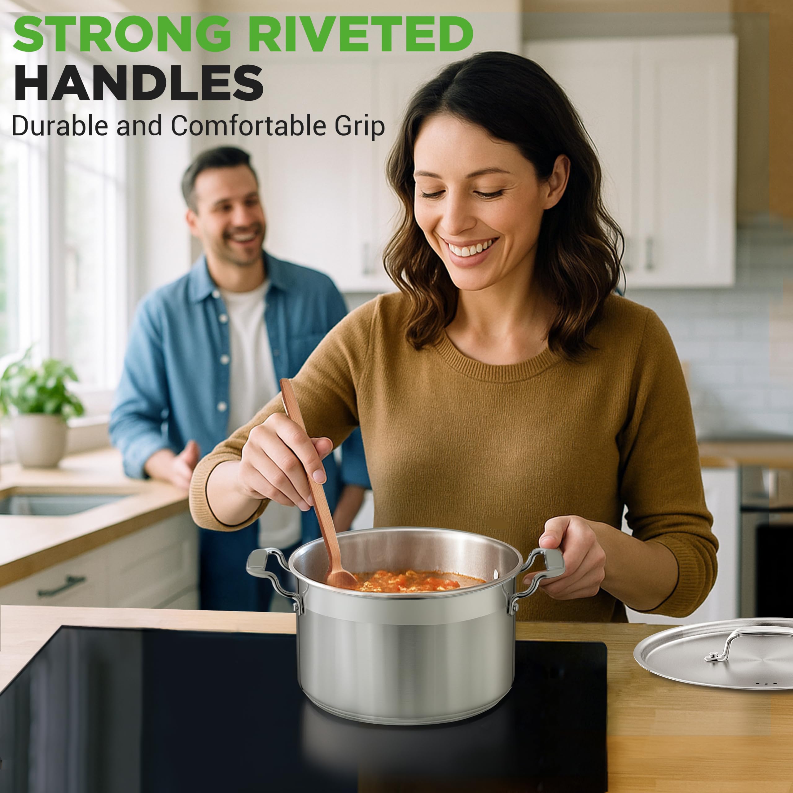 NutriChef in a modern kitchen setting showing versatile everyday cooking appeal