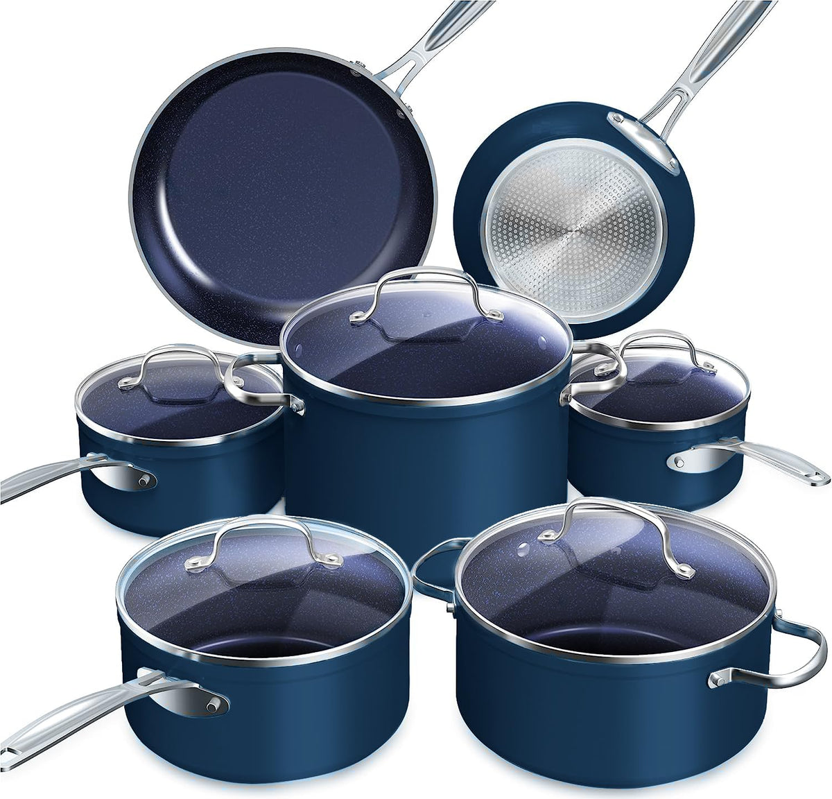 Nuwave front packaging showing full 12-piece set and benefits