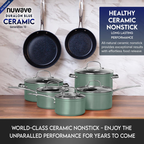 Nuwave cookware styled in a modern kitchen to show everyday use