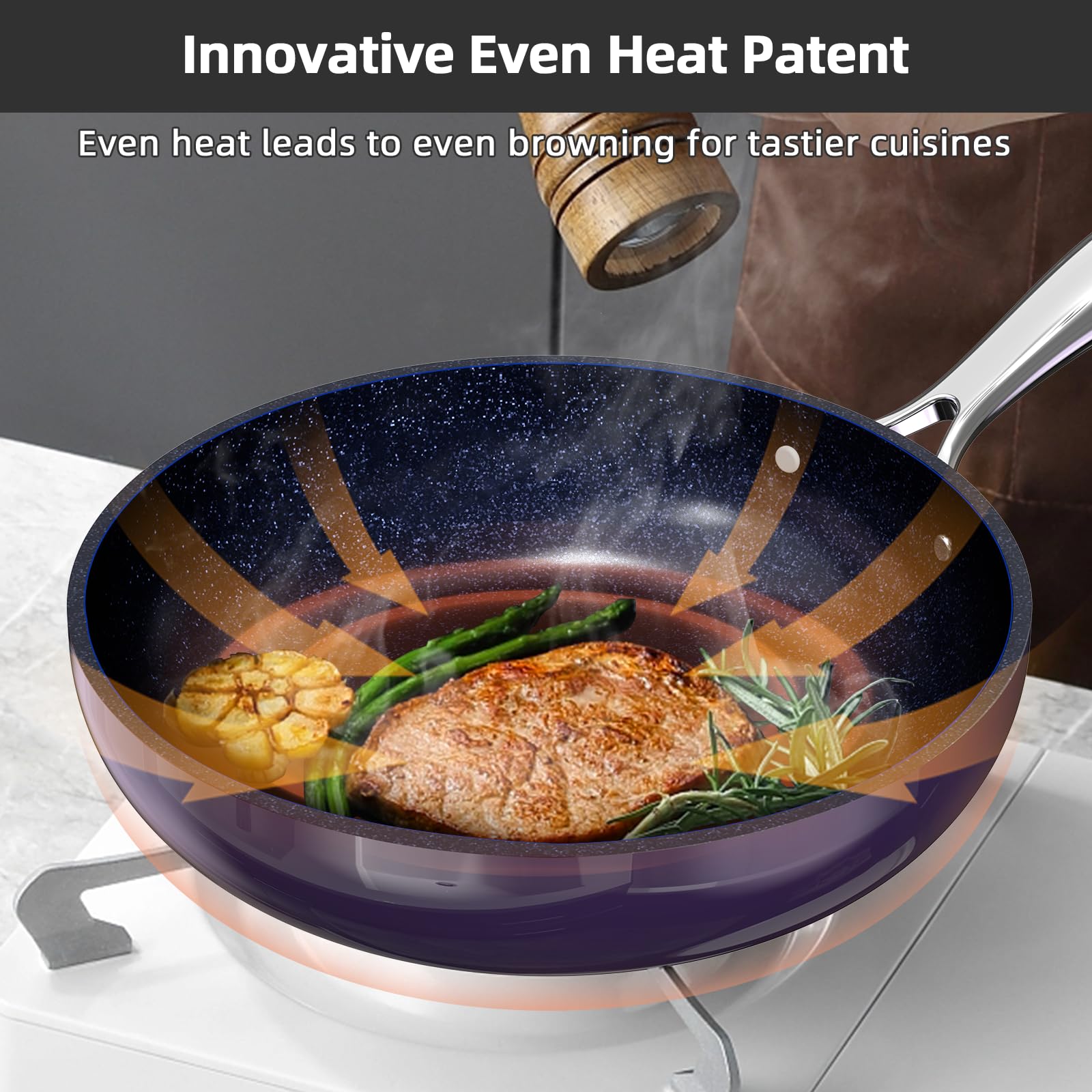 nuwave lid flavor channels detail redirecting moisture back for basting
