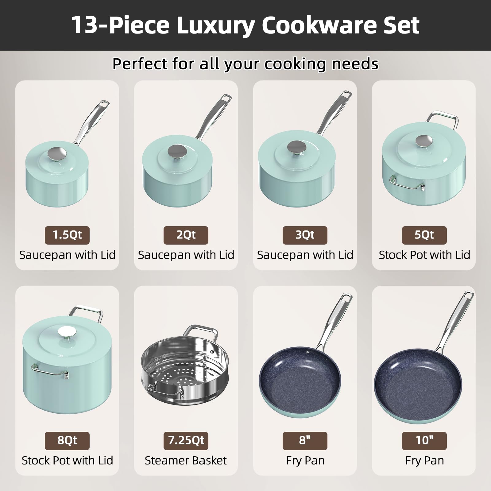 Nuwave Lux cookware on table during family meal highlighting practical everyday use