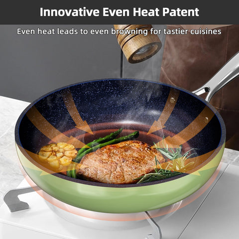 Nuwave metal lid detail showing flavor channels for moisture retention