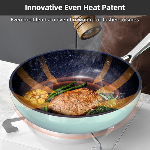 Nuwave Lux metal lid interior showing flavor channels for self-basting and improved moisture
