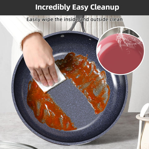 Nuwave complete cookware set arranged on countertop for versatile cooking