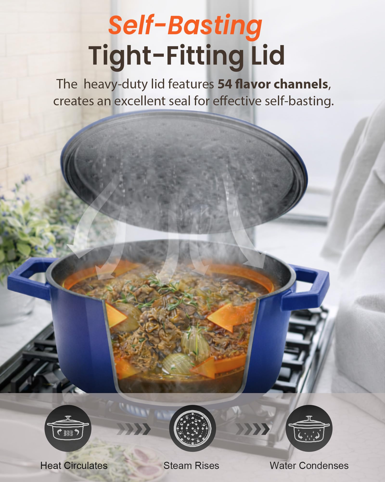 Nuwave on induction cooktop, compatible with all stovetops for versatile use