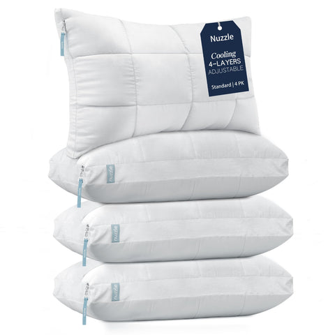 Nuzzle front packaging showing standard four-pack and ready-to-use comfort