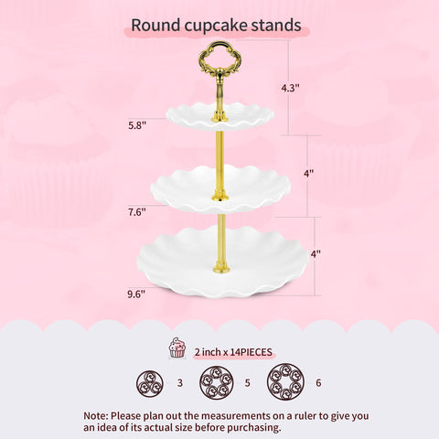 NWK close-up on cupcake stand detail for durability and finish benefit