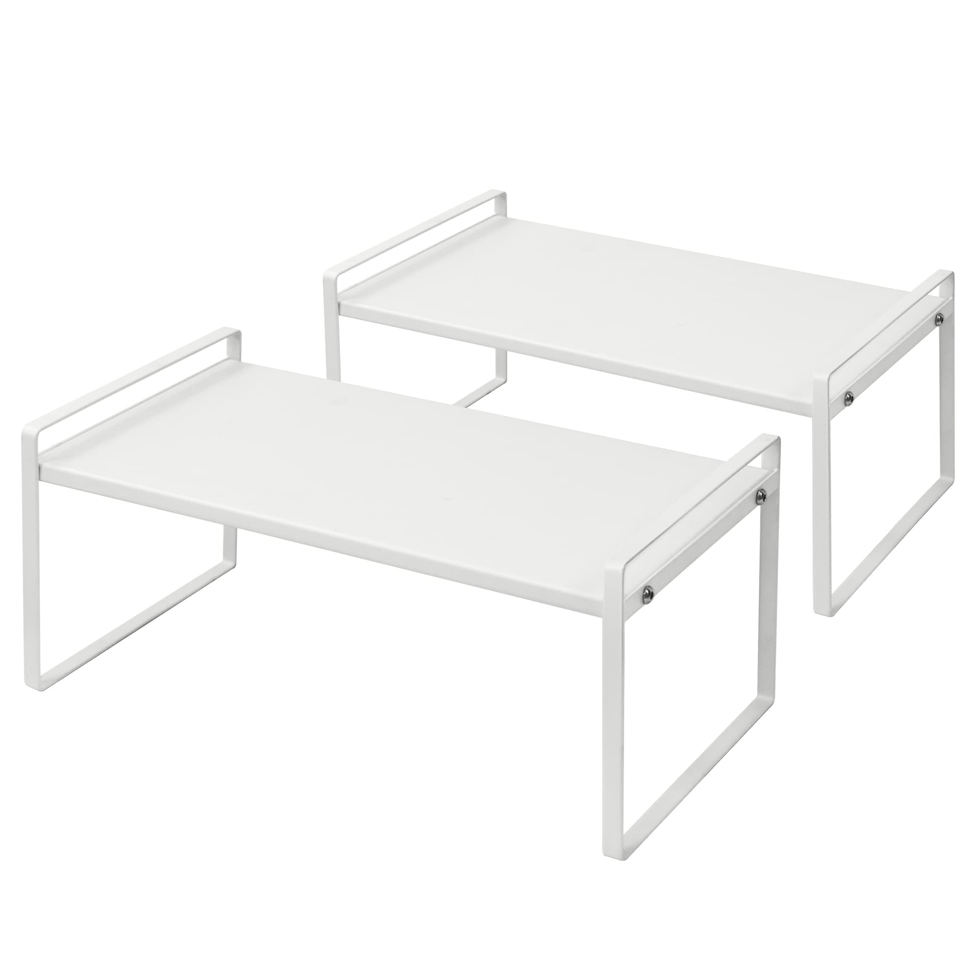 Nxconsu front view of white shelf pack showing compact design and organization benefit