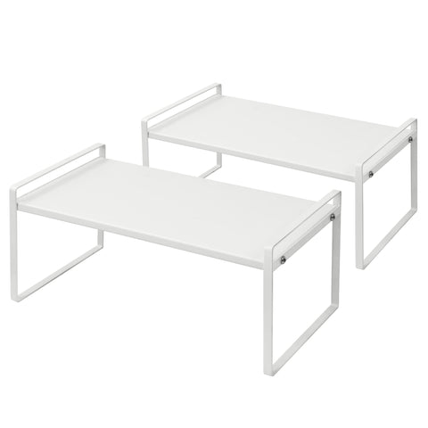 Nxconsu front view of white shelf pack showing compact design and organization benefit