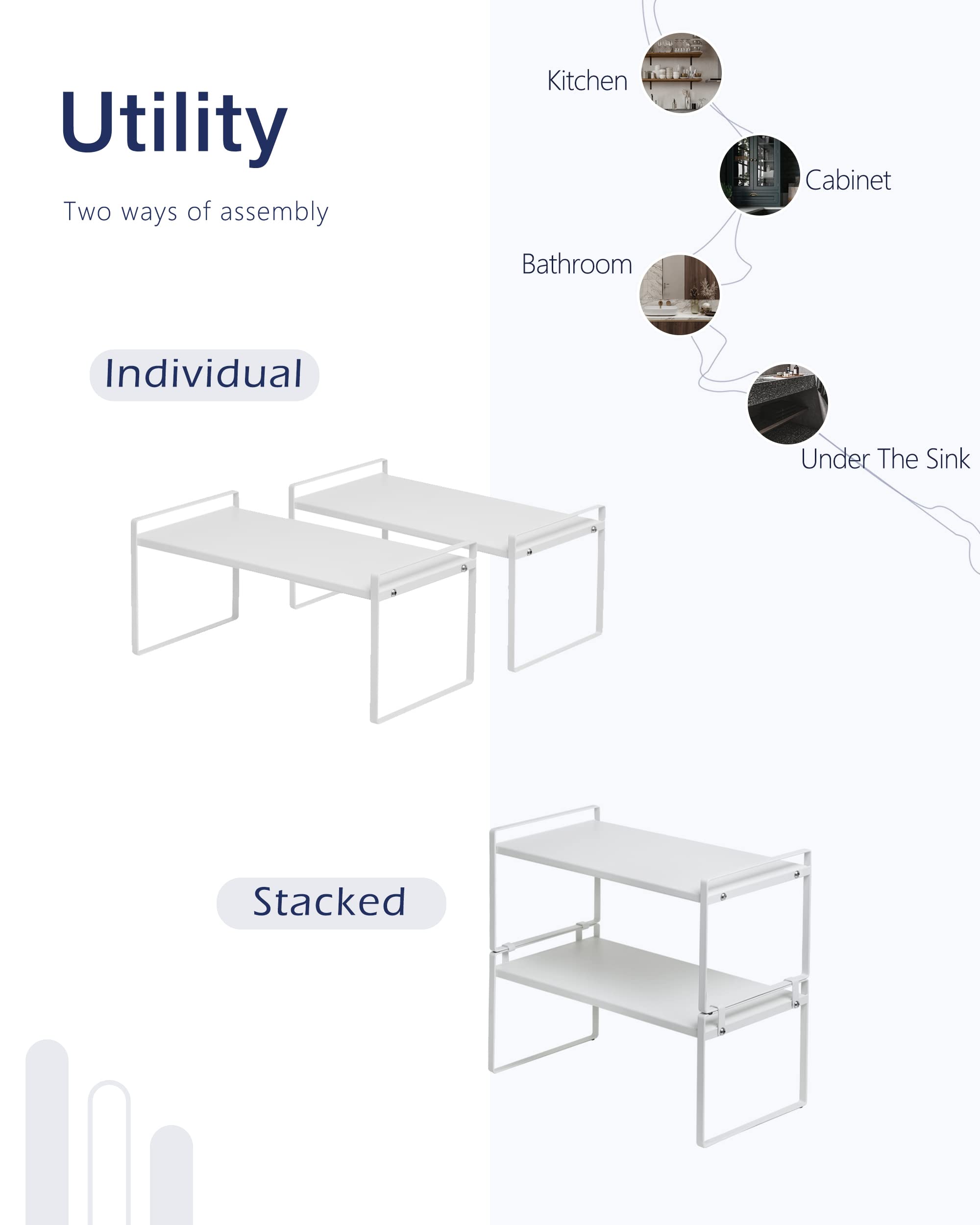 Nxconsu rubber feet detail protecting surfaces and preventing shelf movement