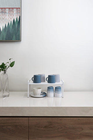 Nxconsu size comparison with plates and mugs showing correct fit and capacity