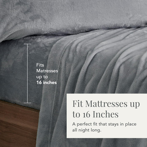 NY Loft fitted sheet pocket demo fitting deep mattress securely