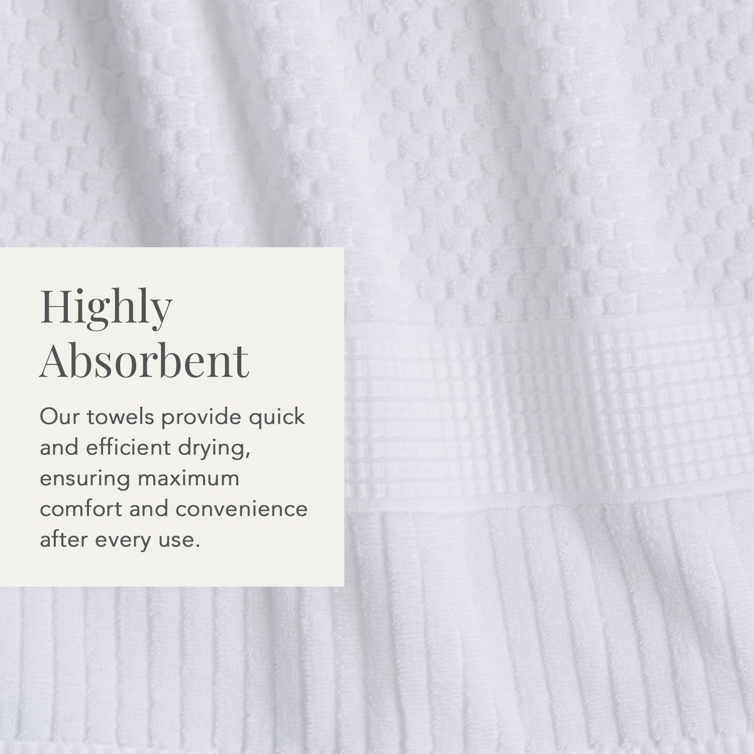 NY Loft towel next to ruler showing 30 by 52 inch full-size coverage