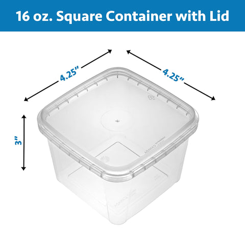 NYHI containers in use holding soup and salad for easy meal transport