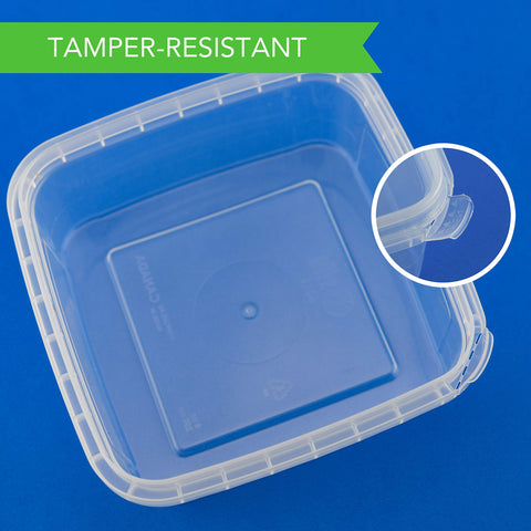 NYHI in-use containers holding soup and salad for easy transport