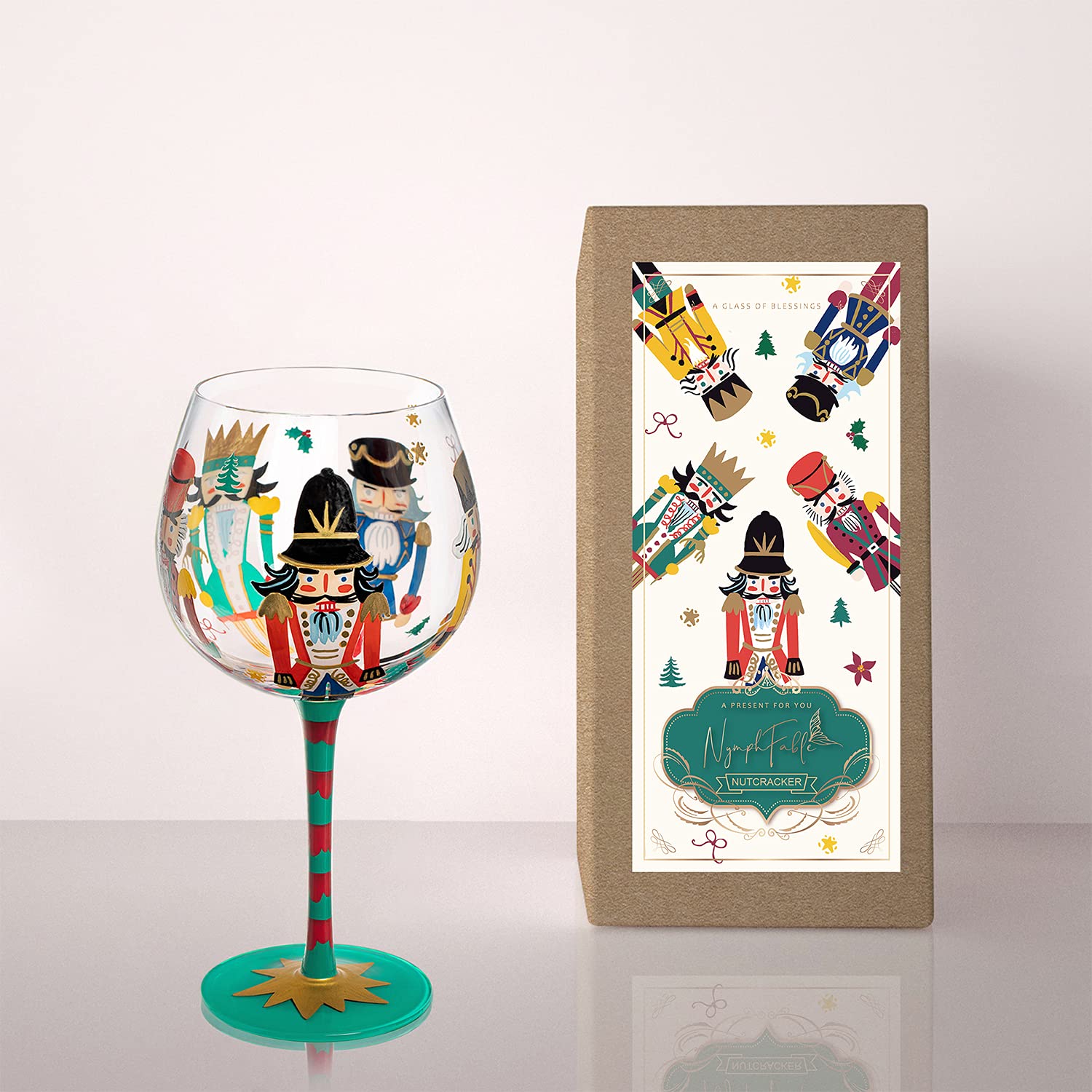 NymphFable gift-ready packaging protecting glass and simplifying gifting benefit