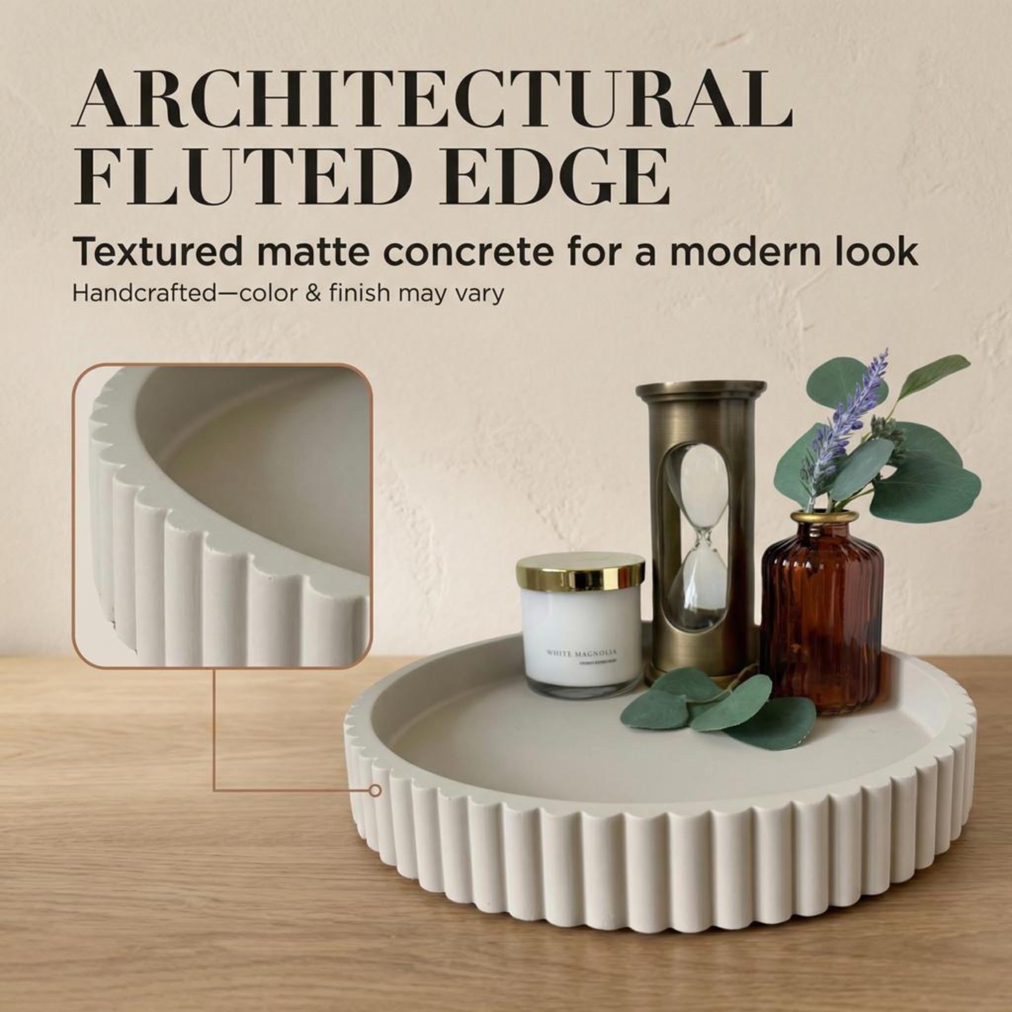 OAKOA finish detail and label emphasizing authentic artisan quality