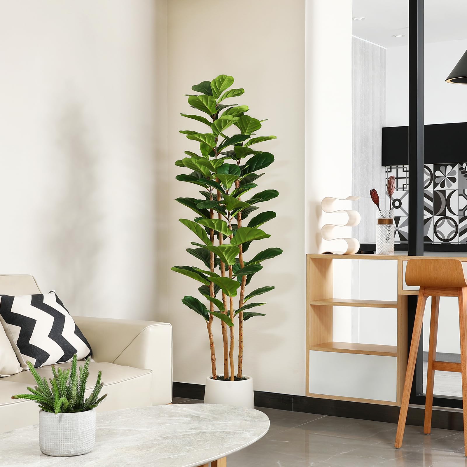 OAKRED wood trunks detail highlighting sturdy real wood construction and durable support