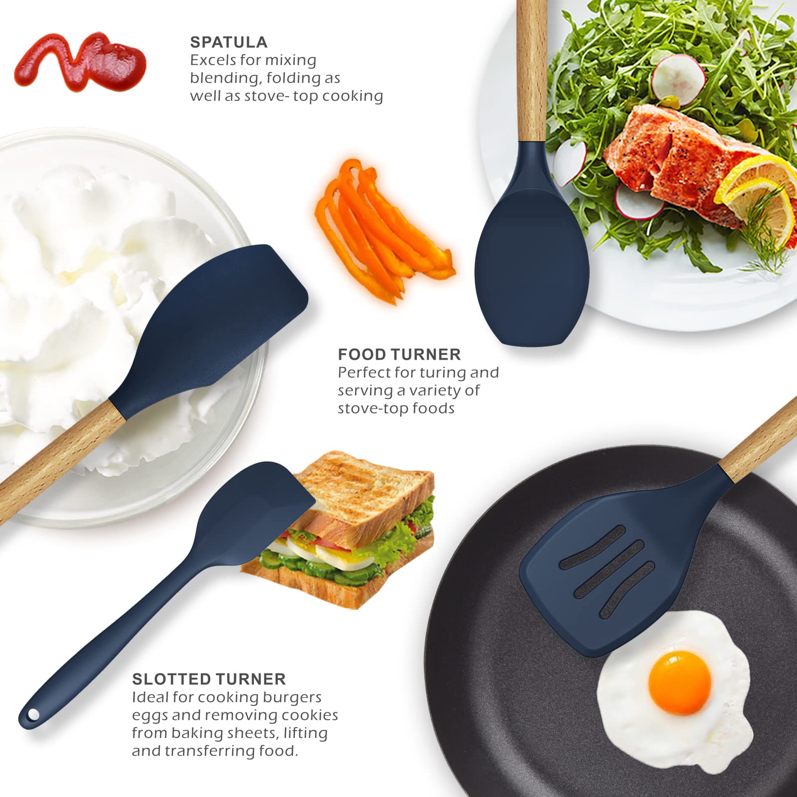 oannao wooden handle detail highlighting comfortable grip and stylish look