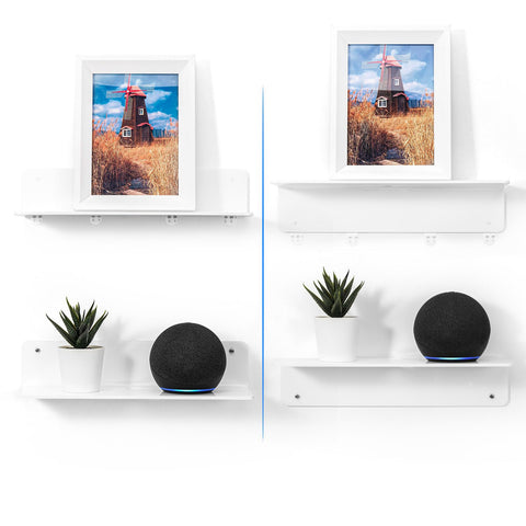 OAPRIRE two shelves arranged vertically displaying layered storage benefits