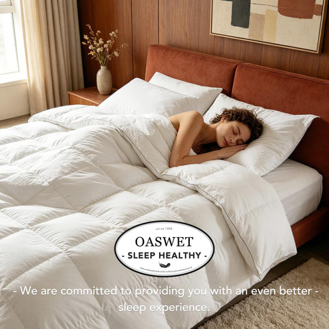 OASWET close-up of stitched seams highlighting durable construction for even fill distribution