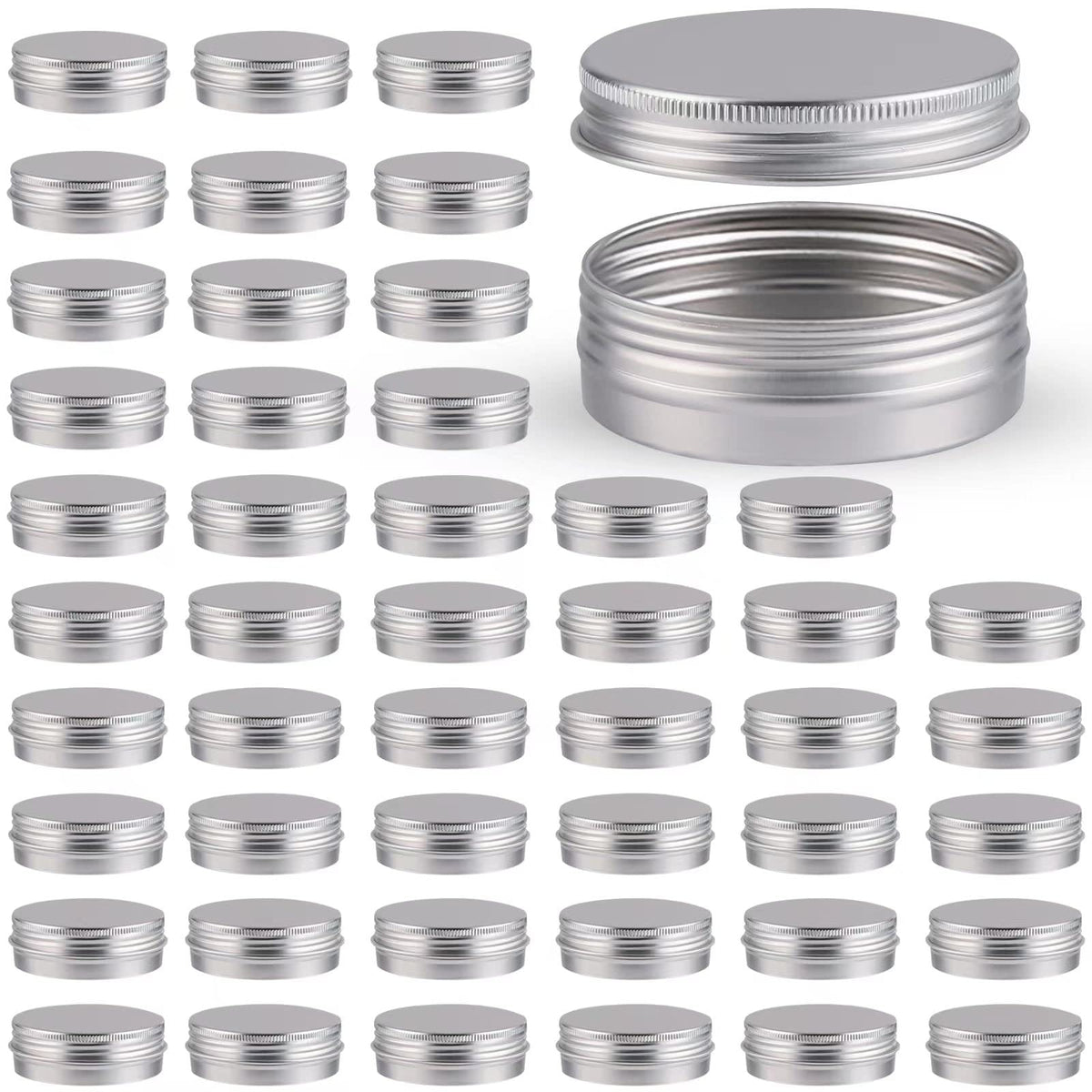 OBKJJ front view of 48 tins showing neat stack and storage benefit