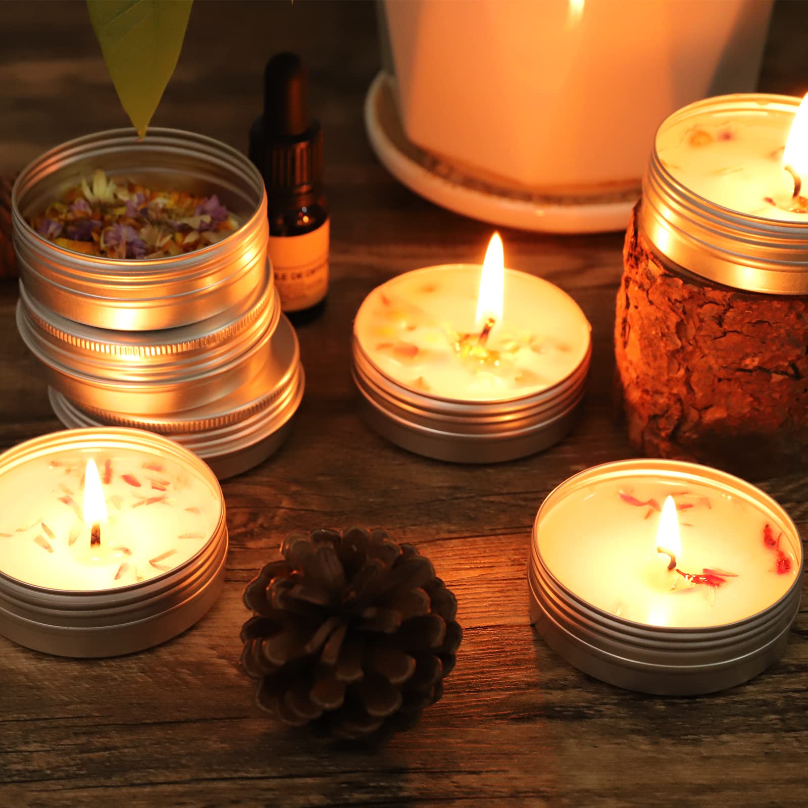 OBKJJ organized drawer with tins showing space-saving organization