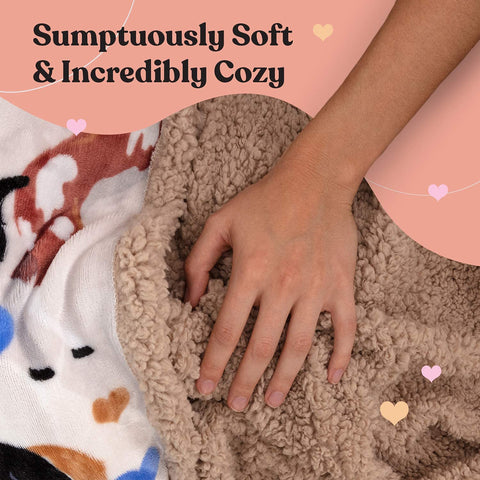 OBSI blanket on living room couch illustrating lightweight layering and warmth