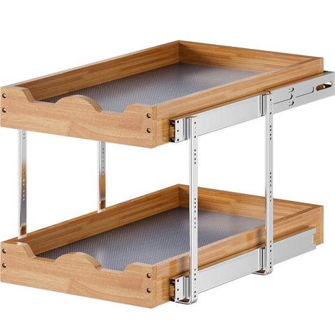 OCG front view of pull-out drawers showing easy access and neat storage