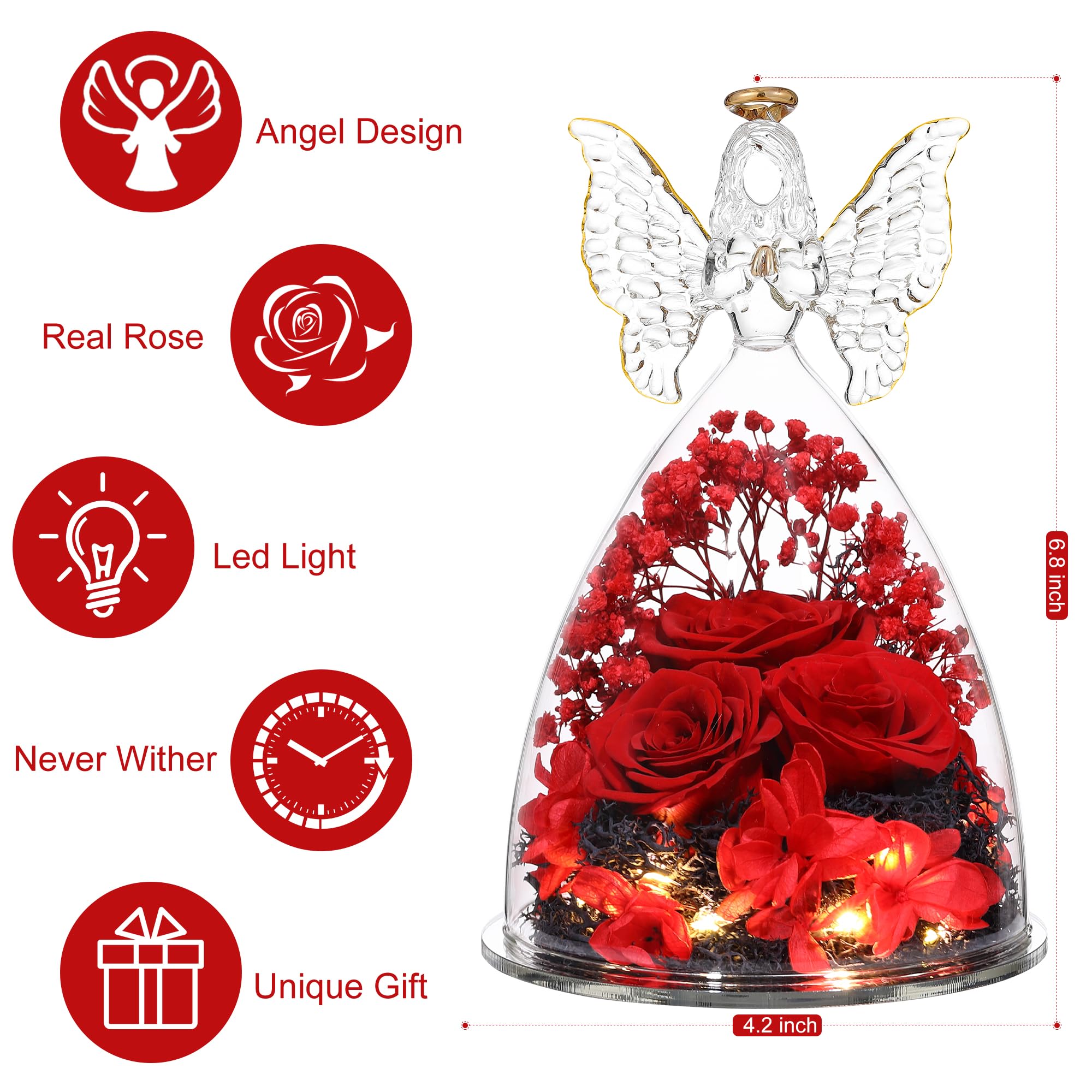 Ocosy top bouquet view highlighting patented flower arrangement and balance