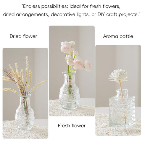 ODBCYWM hand-held vase showing size and scale for easy styling and placement