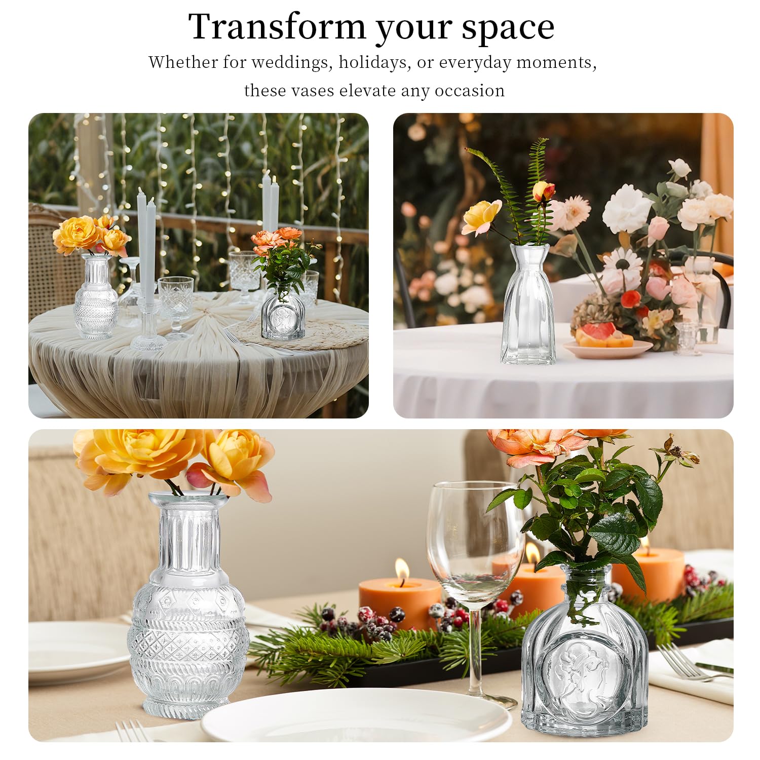 ODBCYWM vase holding a single rose demonstrating focused bloom display and simplicity