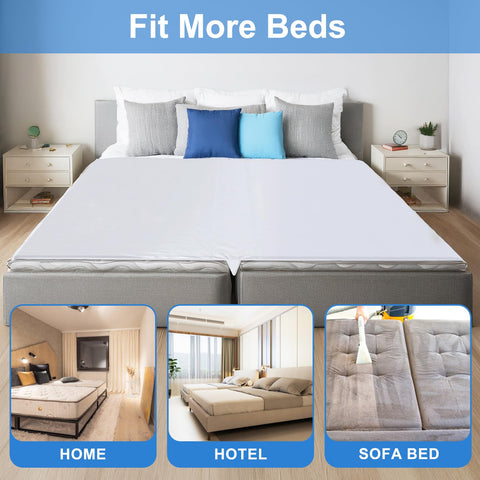 odesoy lifestyle bedroom setup demonstrating unified king bed comfort