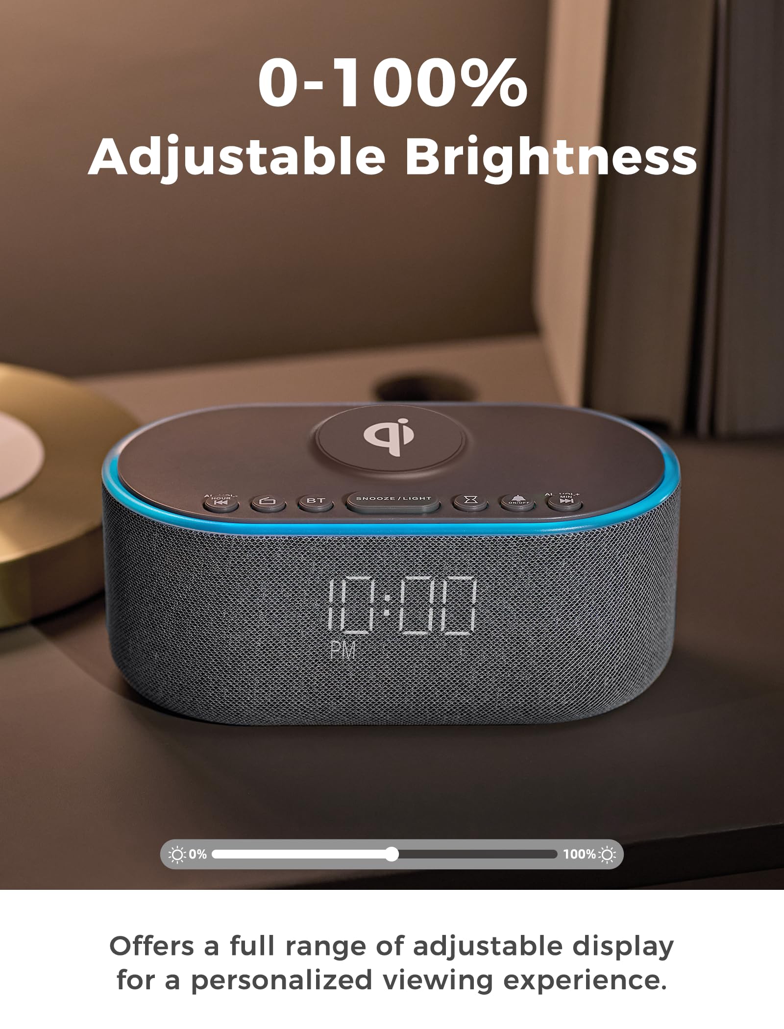 Odokee in bedroom lifestyle scene demonstrating compact footprint and coordinated decor