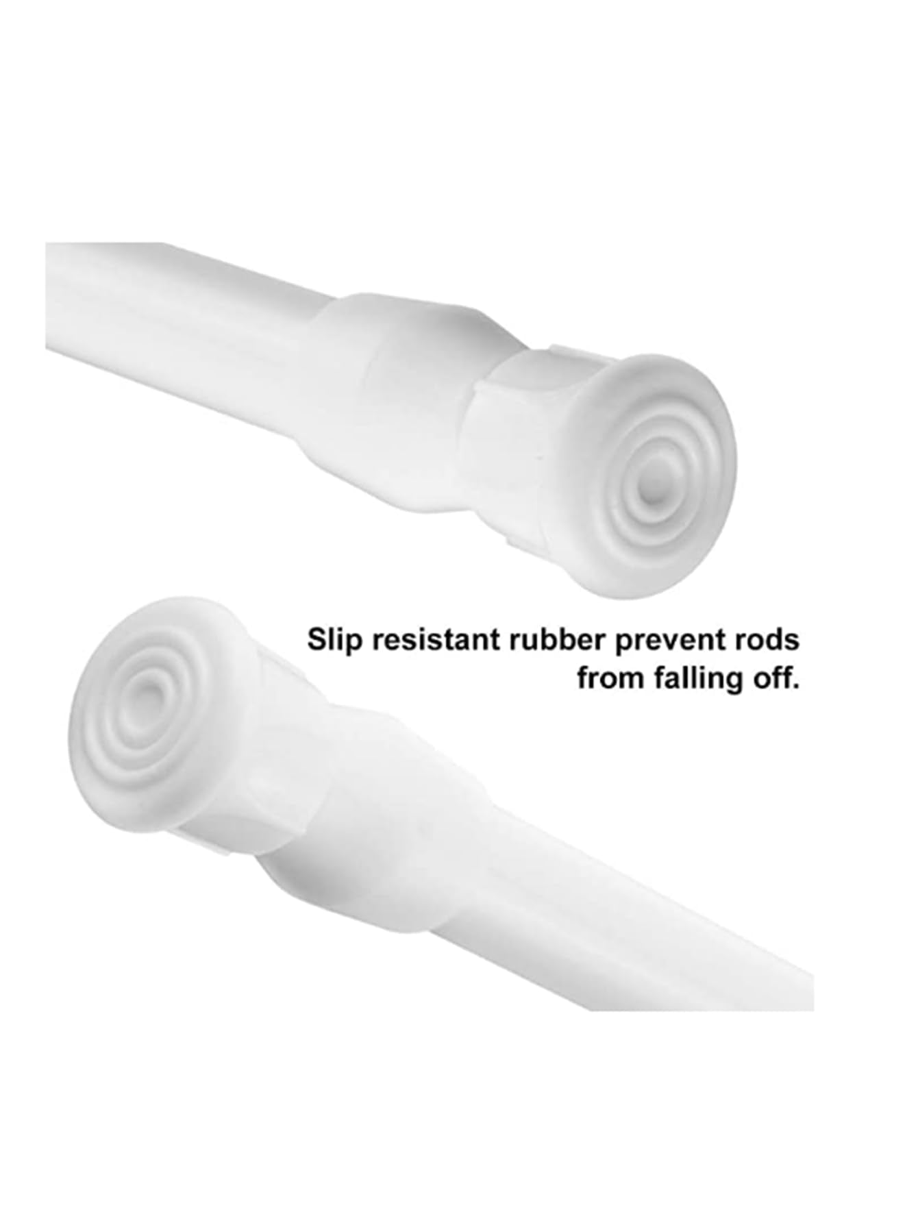OESLIRT rod in use with window curtain for quick install