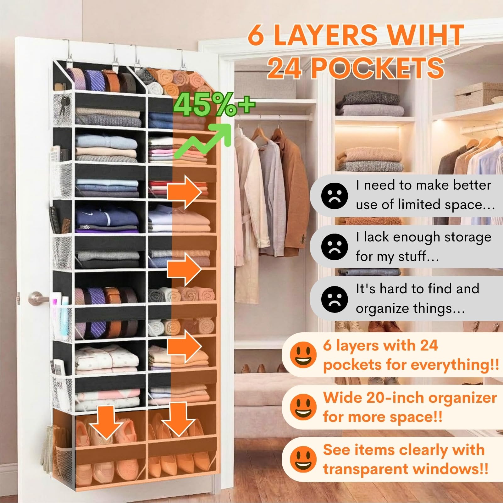 Ofiray-home clear PVC window close-up for fast content visibility