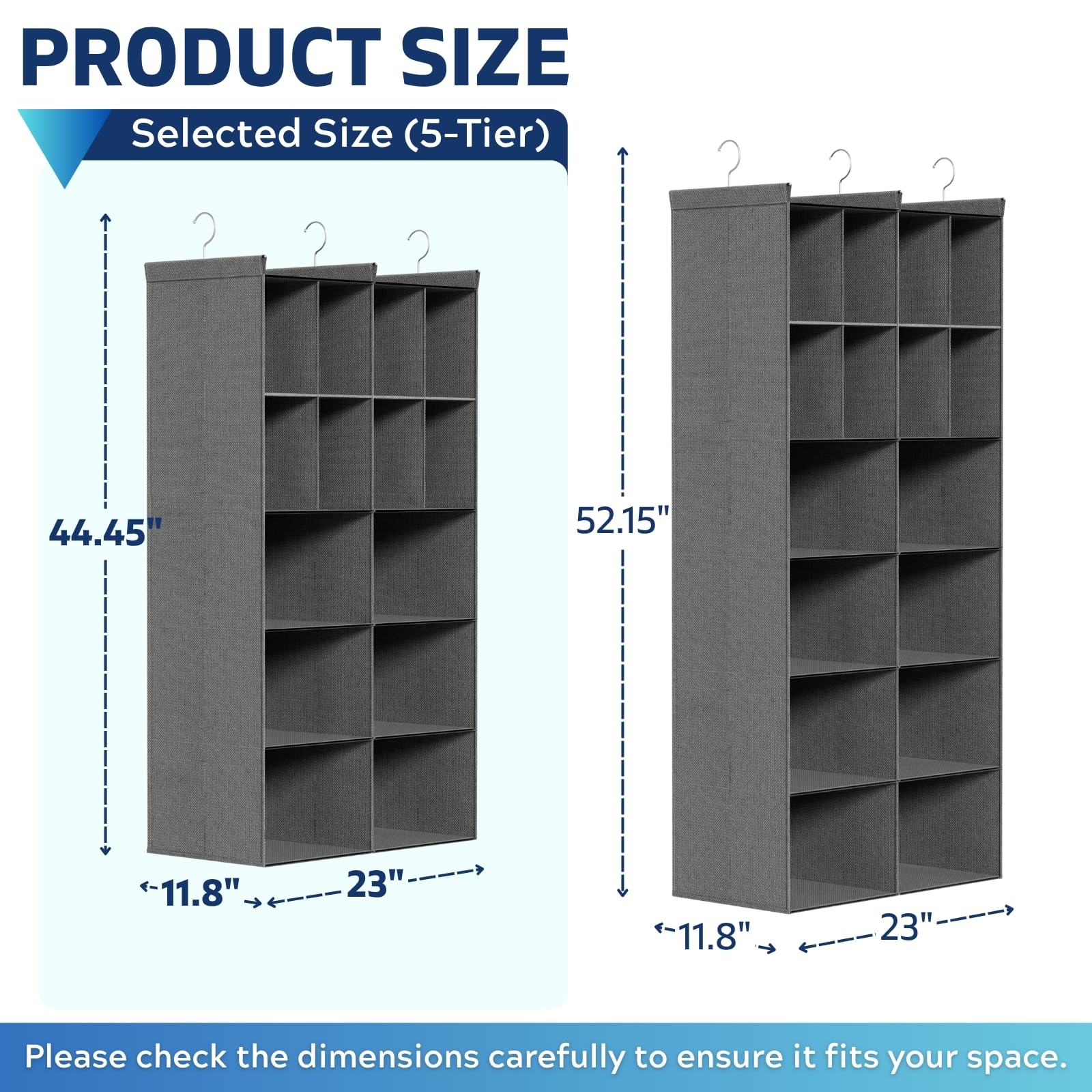 Ofiray-home organizer filled with folded clothes and accessories showing efficient sorting benefit