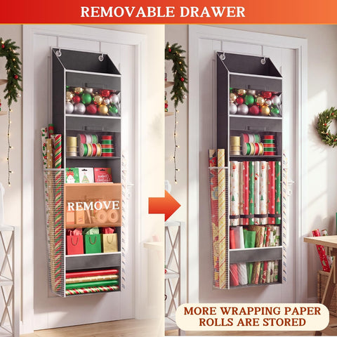 Ofiray-home side pockets filled with ribbons for quick-access convenience