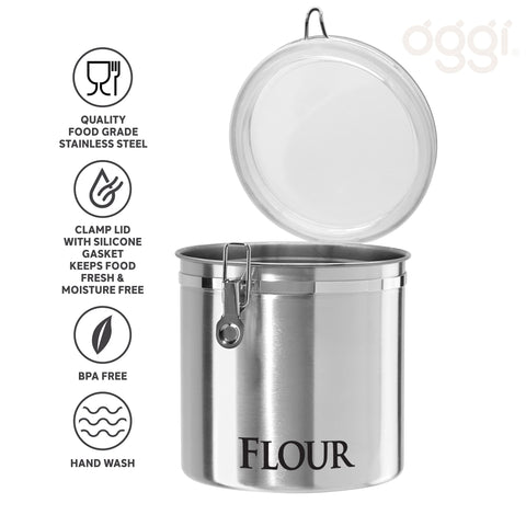 Oggi silicone seal detail demonstrating airtight protection for freshness