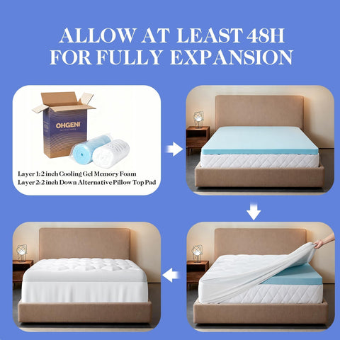 OhGeni guest room setup with multiple beds showing consistency and hospitality benefit