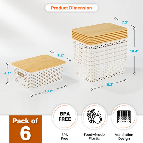 Ohmlove bamboo lid close-up showing natural grain and tidy protection