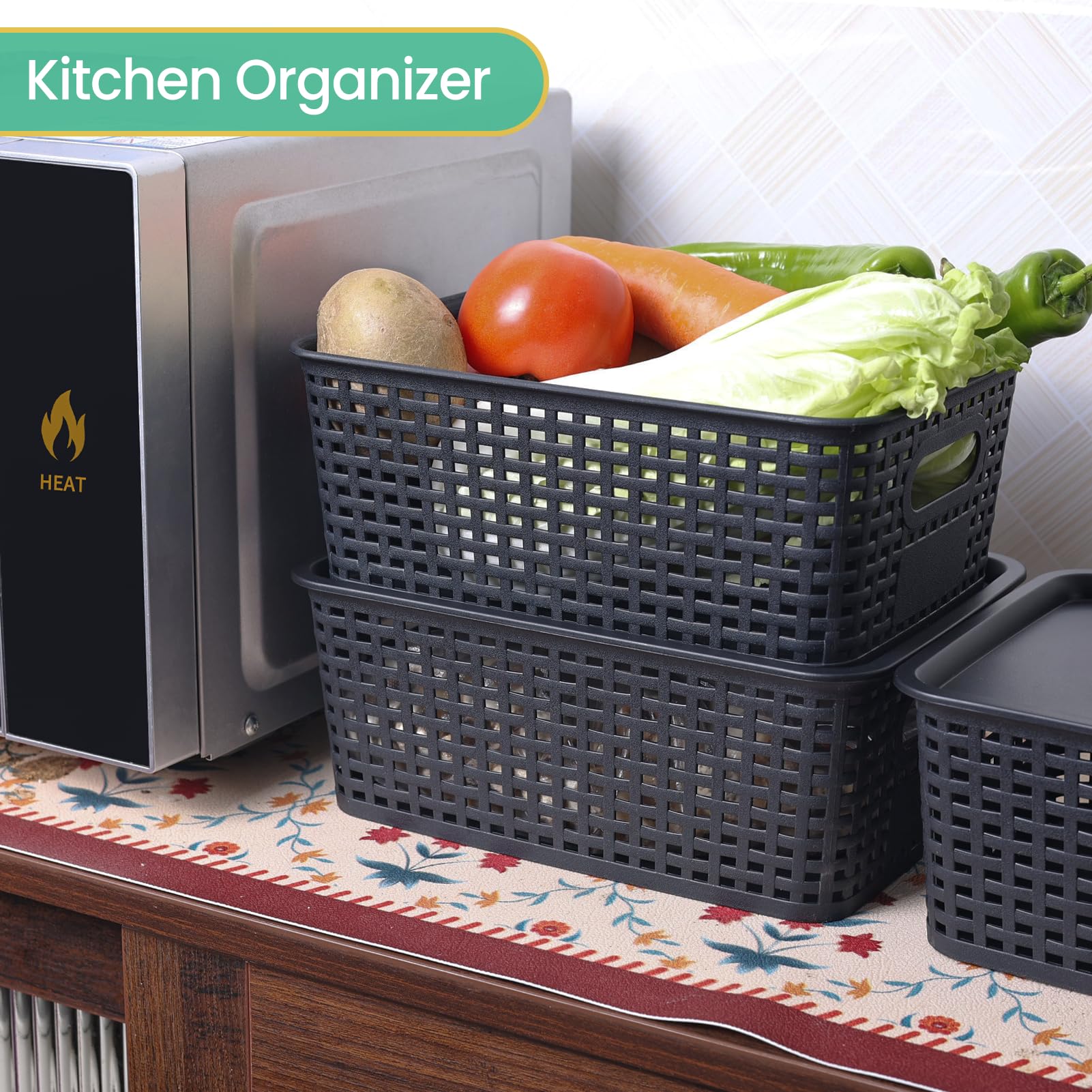 Ohmlove basket held in hand to show scale and portability benefit