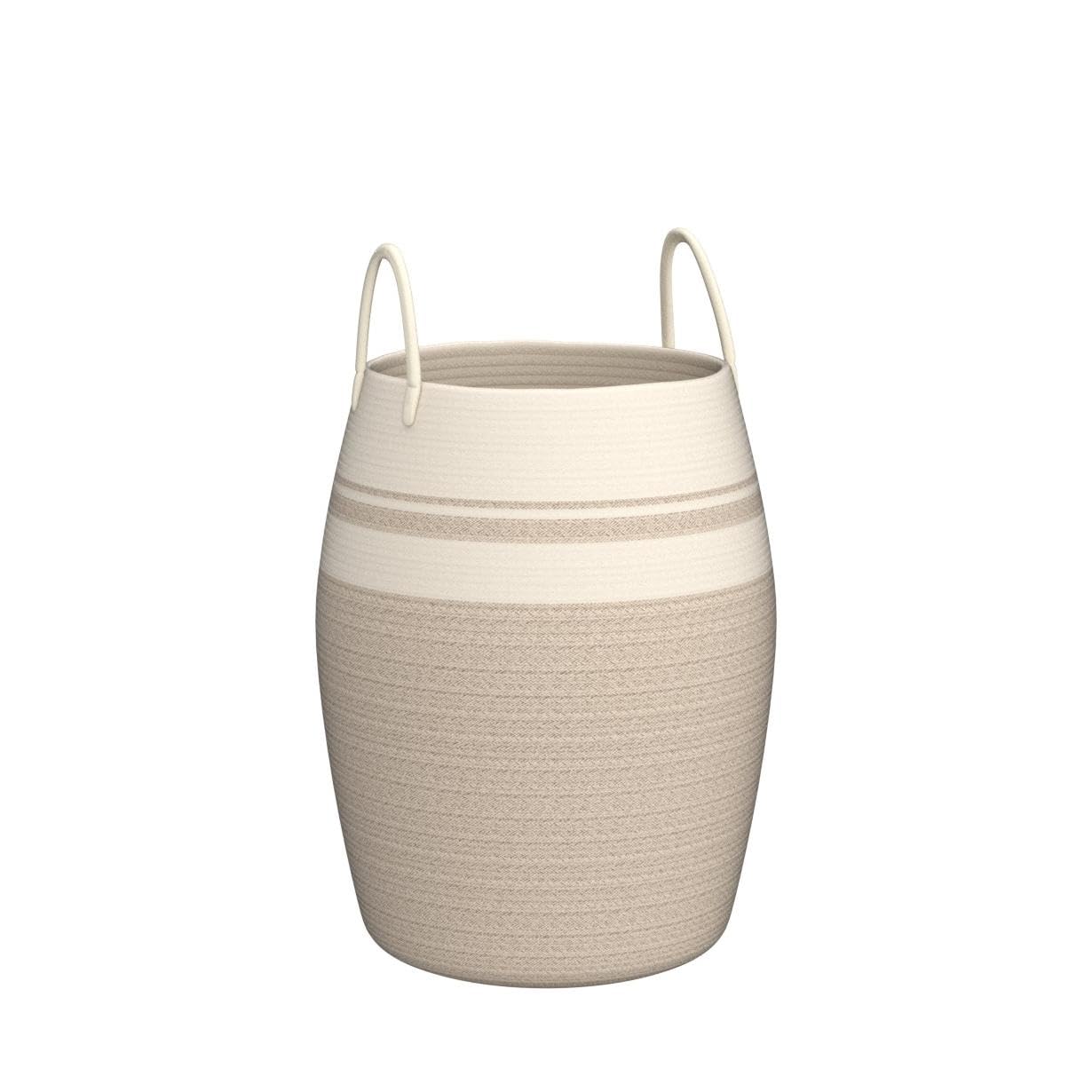 OIAHOMY filled with towels and clothes illustrating large 105L capacity benefit