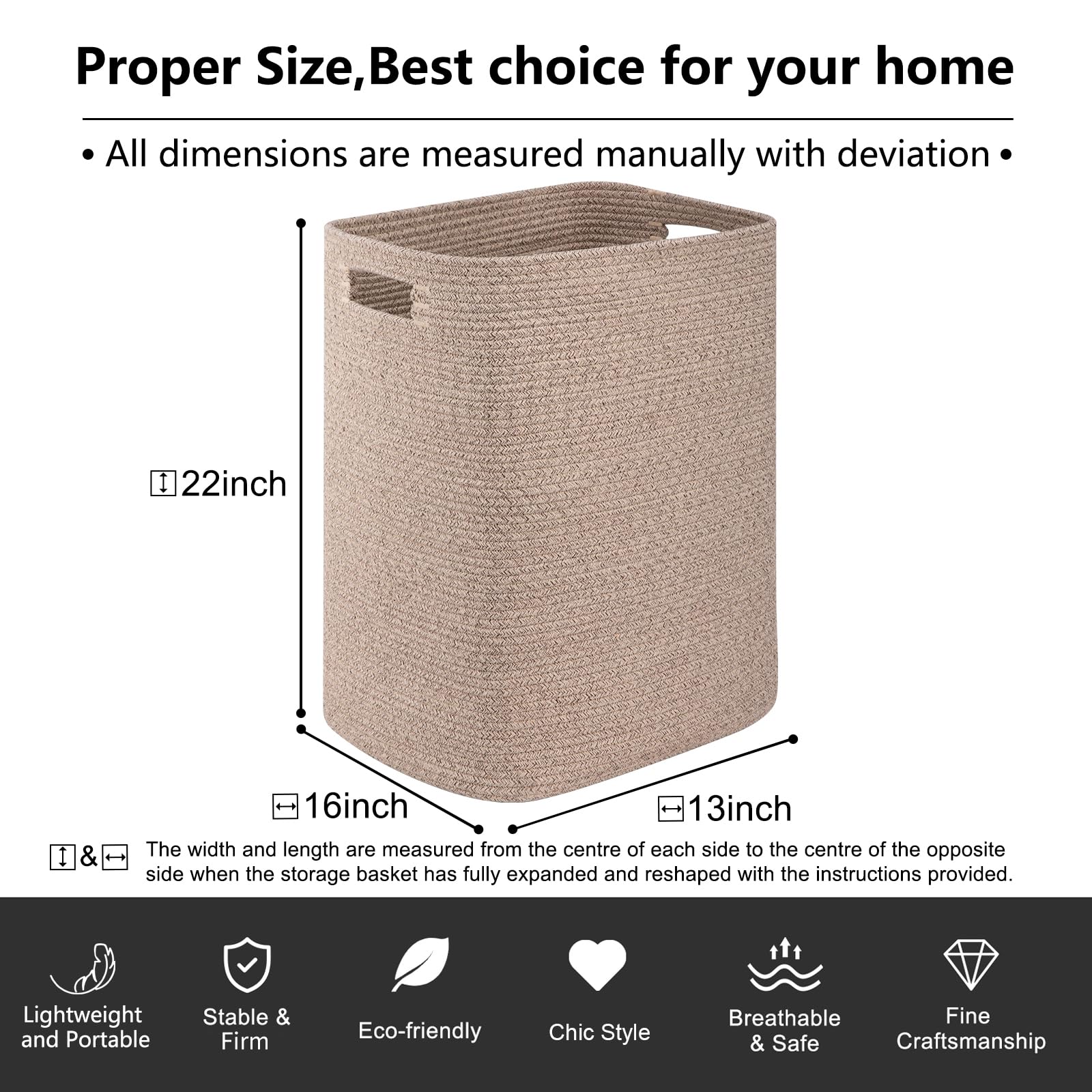 OIAHOMY reinforced handle stitching detail for stronger carrying