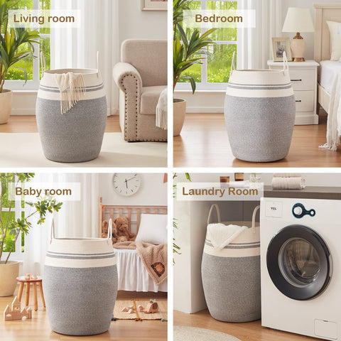 OIAHOMY lifestyle in bedroom, decorative storage keeps space tidy