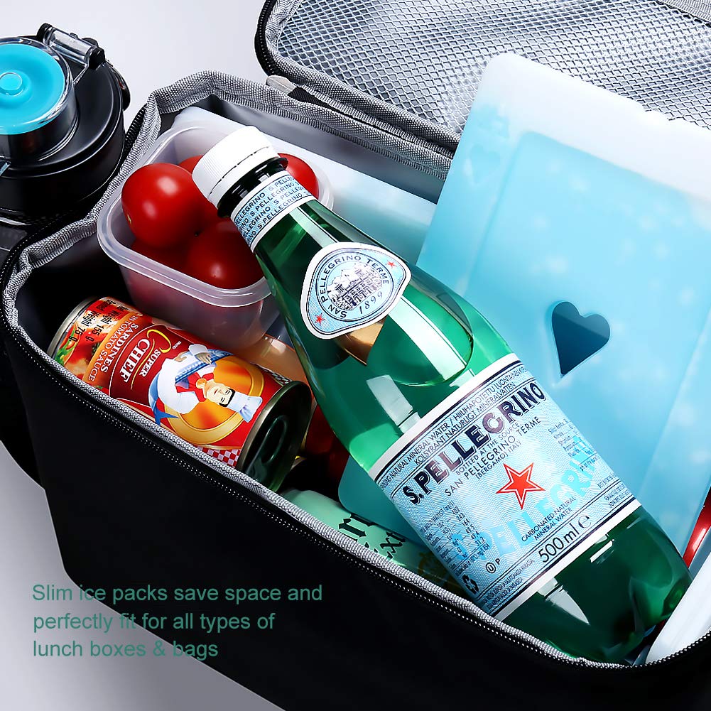 OICEPACK in lunch bag demonstrating space-saving cold preservation