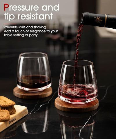 OJA glasses table setting adding modern style and stable use benefit