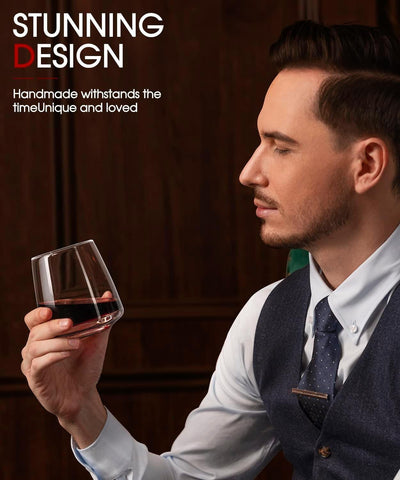 OJA hand-blown crystal detail highlighting artisan finish and beauty